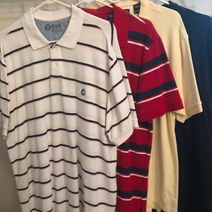 A lot of 4, Chaps polo shirts, various colors